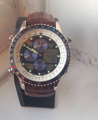 Accurist world time quartz - time,