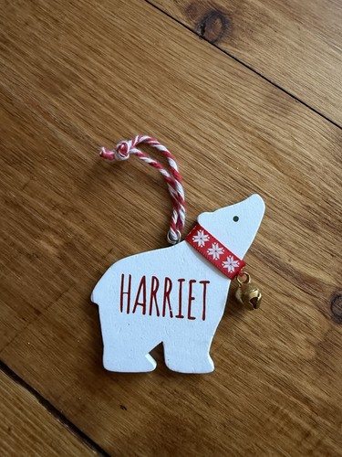 Harriet polar bear christmas - bear,