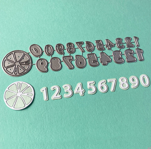 Cute number lemon metal - cute,