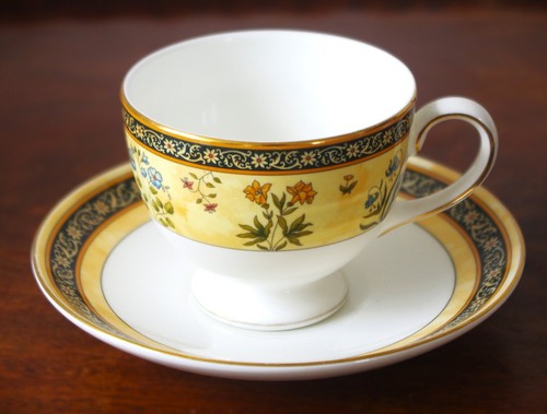 Wedgwood india cup - and, saucer