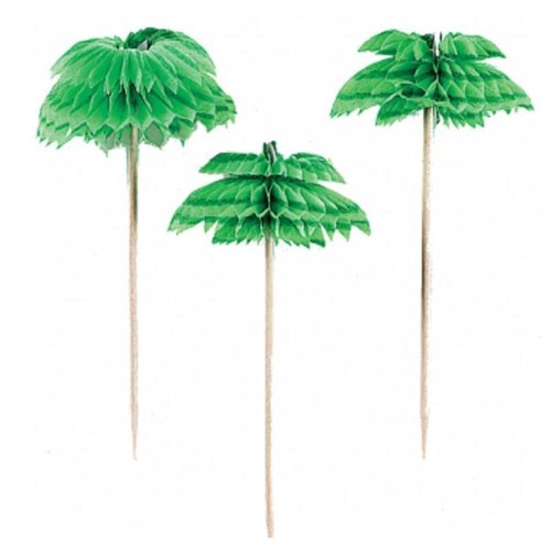 Palm tree honeycomb party - tree,