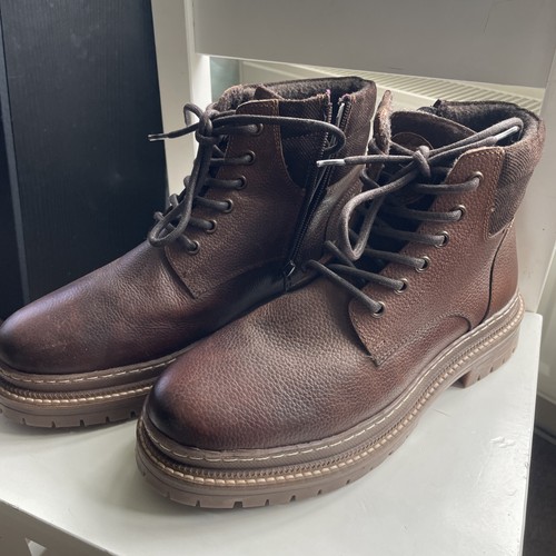 Pavers leather boots brown - leather,