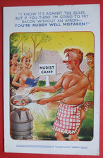 60s bamforth comic nudist camp - 60s,