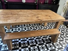 Solid Railway Sleeper Dining