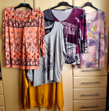 Bundle 5 Ladies Tops Size 18 PerUna-Gerry Weber-EtVous-+ 2 No Brand. (See Photos