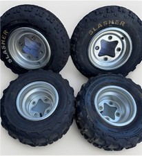 ATV Wheels Tyres Quad Full Set OEM Honda Suzuki LTZ LTR TRX 250 450 R *USED