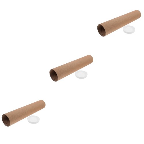 Reusable khaki paper tubes - paper, for