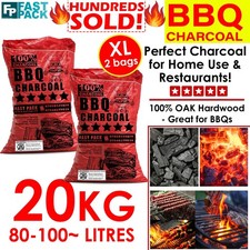 Charcoal bbq 100l oak - charcoal, 80–100l