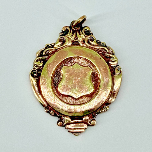 Antique decorative fob medal - antique,