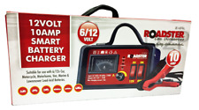 12V 6V 12 VOLT10 AMP  AUTOMATIC INTELLIGENT BATTERY CHARGER TRICKLE FAST CAR VAN
