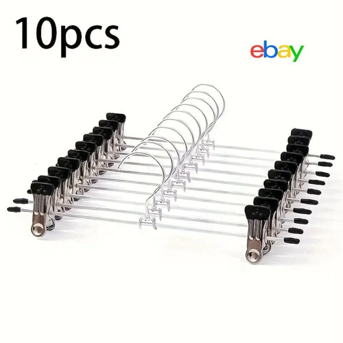 Strong metal clip hangers - 10,