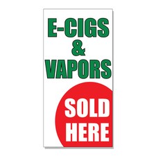 E-Cigs & Vapors Sold Here