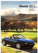 Mazda MX-5 Gleneagles Limited Edition 1995-1996 UK Market Single Sheet Brochure