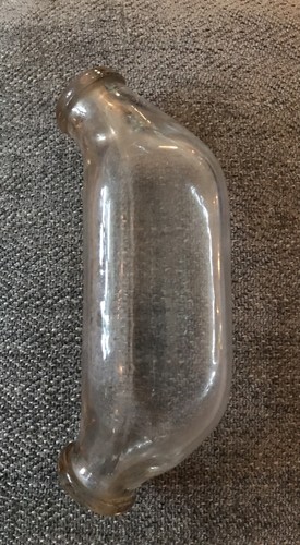 Vintage glaxo glass baby feed - glass,