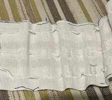 3"/75mm CURTAIN HEADER TAPE PENCIL PLEAT CHOICE OF LENGTHS used