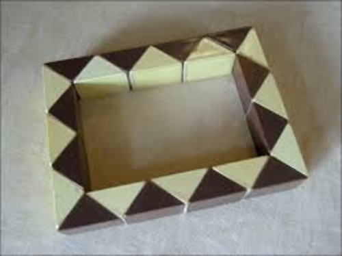 Rubik snake puzzle shape toy - puzzle,