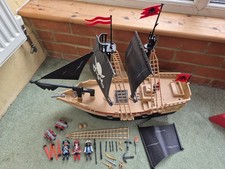 Large Playmobil Pirate Raiders Ship 6678