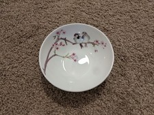 Two Bad Mice Sparrows & Blossom Small Bowl - Excellent Condition In Box