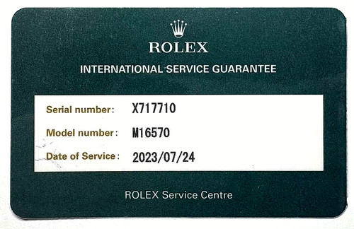 Rolex explorer m16570 green - rolex,