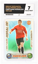 ACE 7 CRISTIANO RONALDO HUNDRED CLUB 2008 TOPPS MATCH ATTAX PREMIER LEAGUE