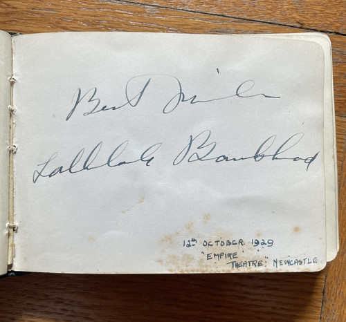Vintage autograph book - vintage,