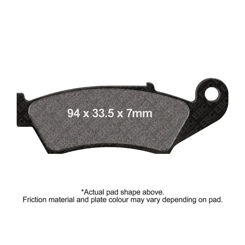 Ebc mxs sport - sport, sintered