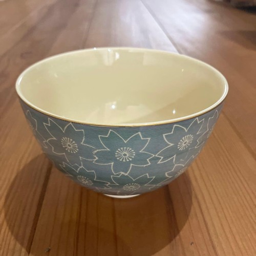 Tea bowl matcha with - with, blue