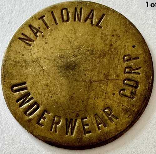 Antique trade token national - antique,