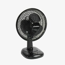 Shallen 6" Desk Top Fan Black Oscillating 2 Speed Cooling Air Home Office