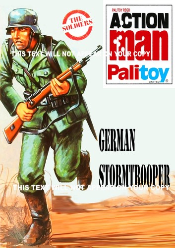 Vintage action man german - vintage,