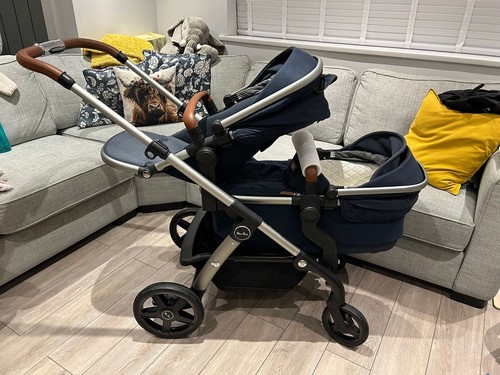 Silver cross wave tandem - silver,