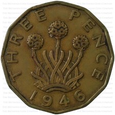 1939 - 1952 King George VI Brass Threepence 3d Thrupenny Coins CHOOSE YOUR YEAR!