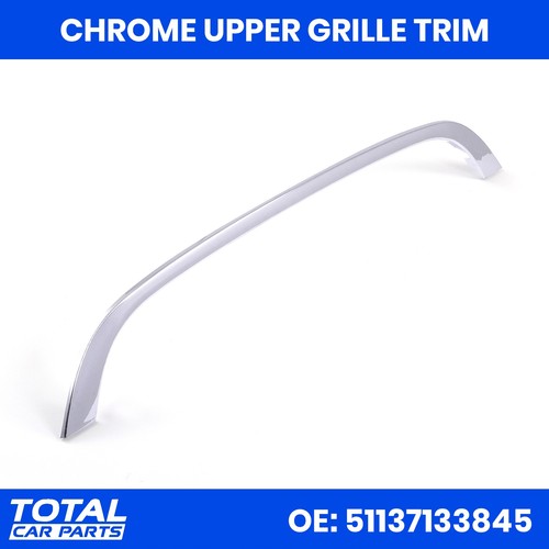 Chrome upper radiator - chrome,