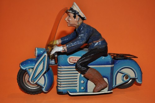 Gama tin police windup - tin,