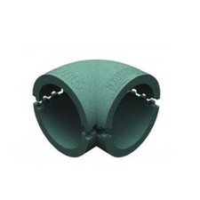 Domus TS590 Thermal EasiPipe Rigid Duct Insulation – 90 Degree Horizontal Bend