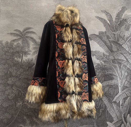 Joe browns velvet - afghan, coat