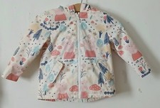Hasbro Pepper Pig Raincoat Girls Age 4-6 Fleece Lined