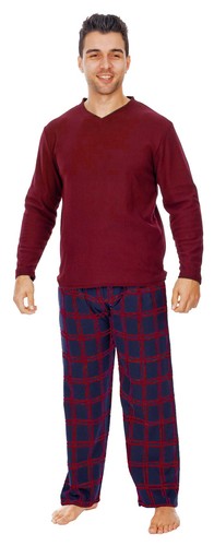 Men warm winter - pyjama, set
