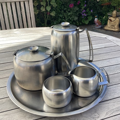Stainless steel teapot coffee - steel,