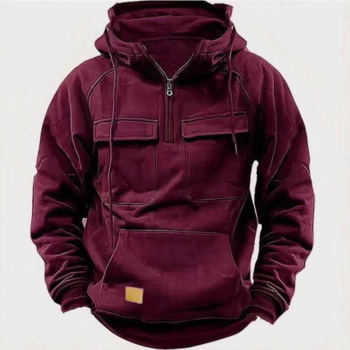 Mens cargo hoodies tops - cargo, combat