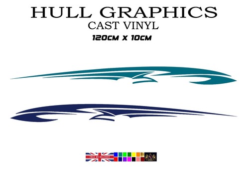 4ft hull stripe decal - decal, stickers