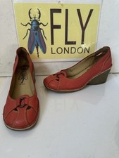 Fly London Leather Shoes Size