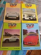 TVR Sprint Magazines 1992 4 Issues VGC Grantura Vixen 3000M Tasmin 350i Griffith