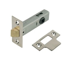 CHROME MORTICE TUBULAR LATCH
