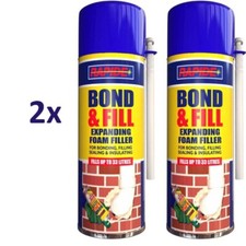 2 x EXPANDING FOAM SPRAY 500ML