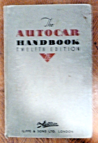The autocar handbook w - autocar, p