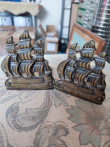 Pair vintage brass - of,