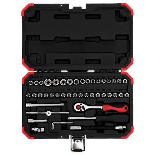 Gedore red socket wrench set - socket,