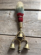 Antique Horse Brass Triple