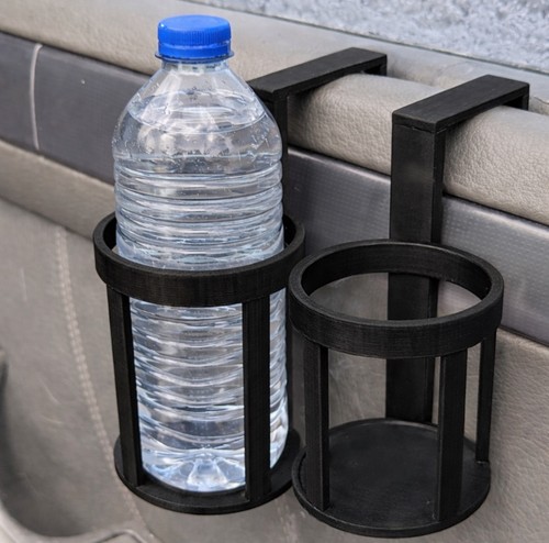 Set car window cup bottle - 2, cup/bottle
